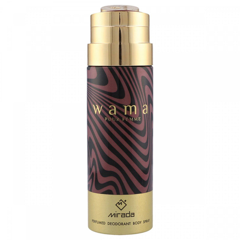 Wama Pour Femme Perfumed Deodorant Body Spray 200ml - HKarim Buksh