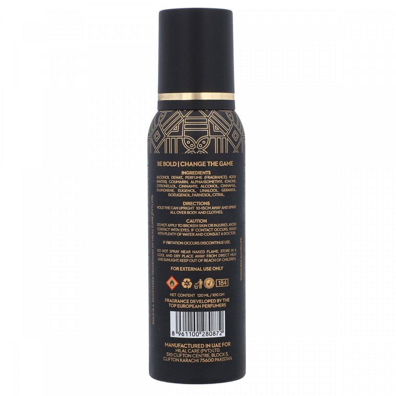 Bold Oud Soul Body Spray 120ml - HKarim Buksh