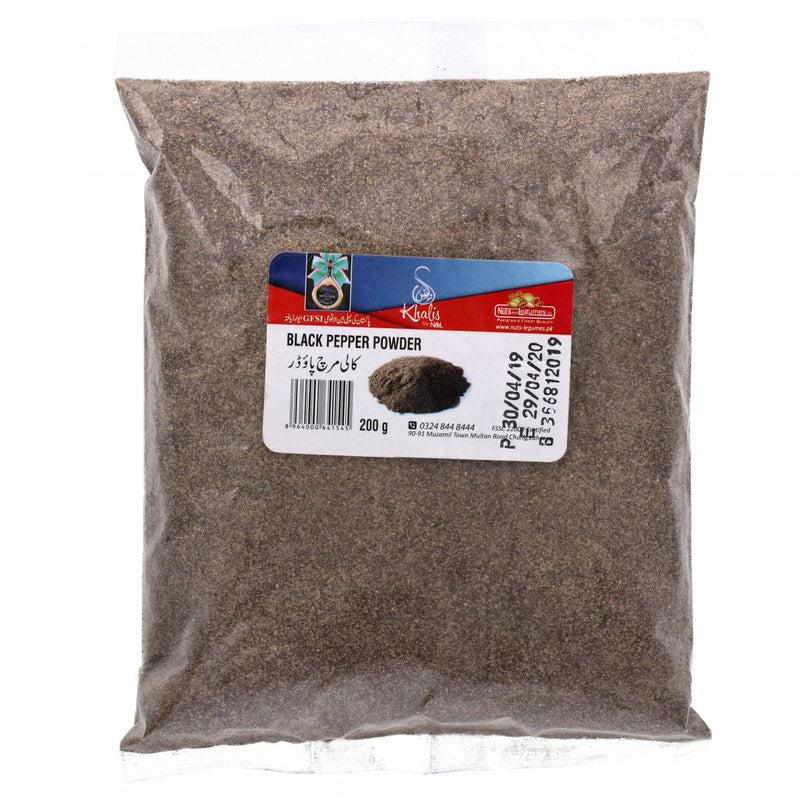 Khalis Black Pepper Powder 200g - HKarim Buksh