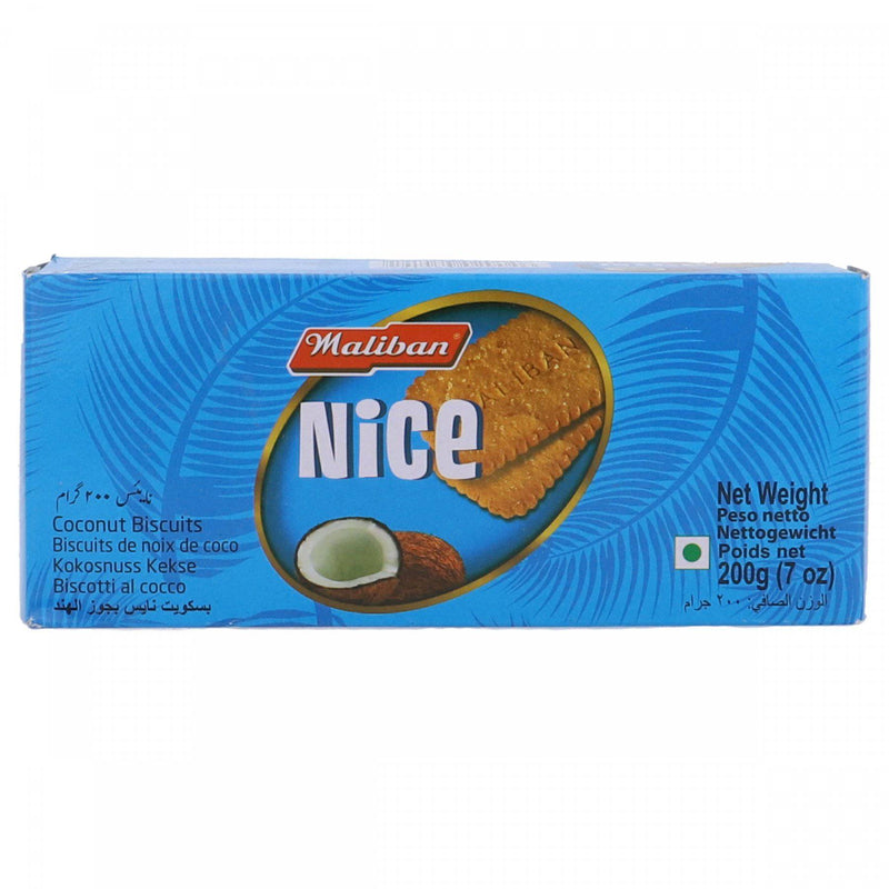 Maliban Nice Coconut Biscuit 200g - HKarim Buksh