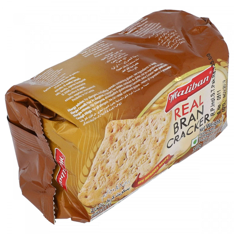 Maliban Real Bran Cracker 140g - HKarim Buksh