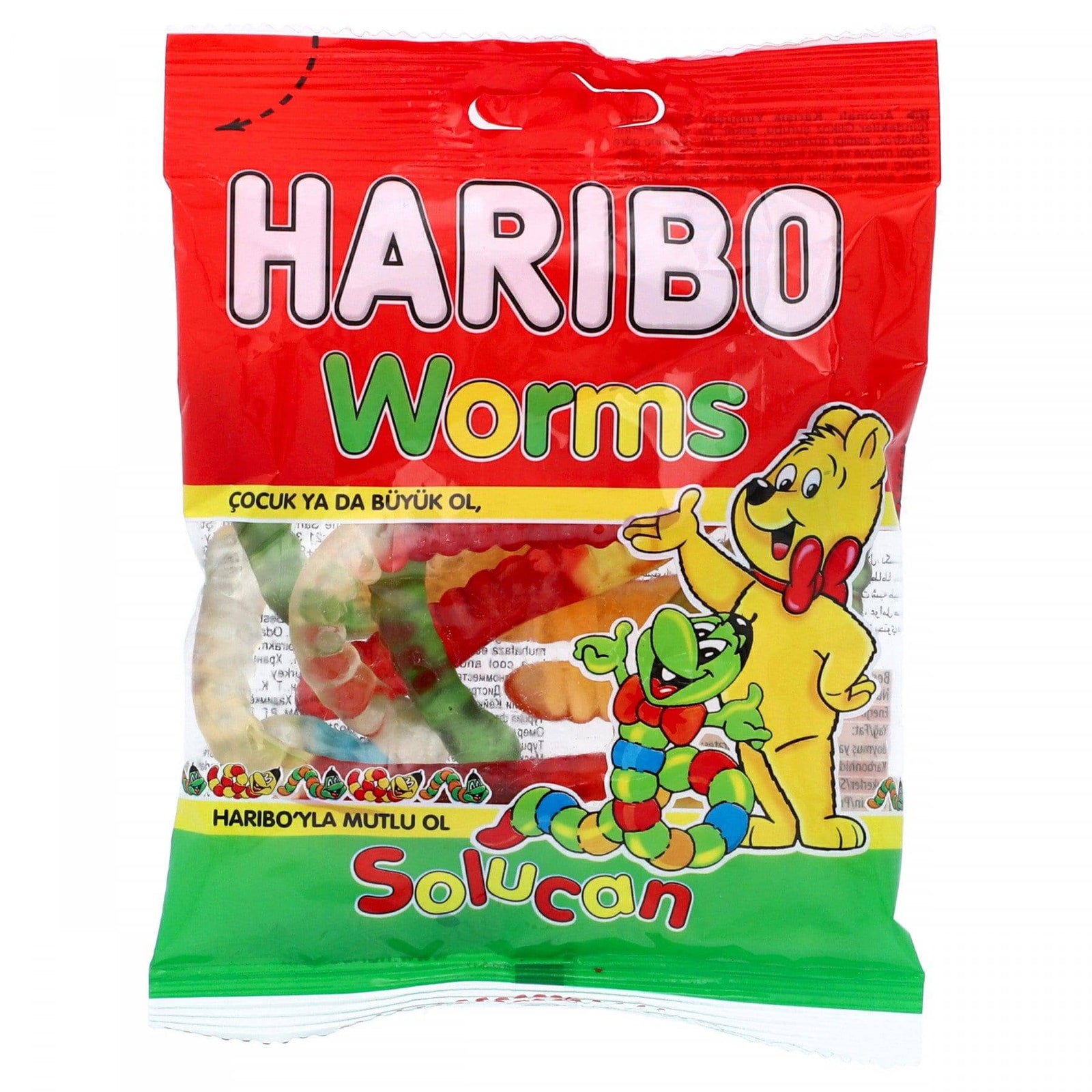 Haribo Worms Jelly 80g – HKarim Buksh