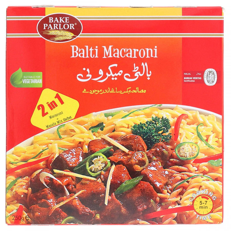 Bake Parlor Balti Macaroni 250g - HKarim Buksh