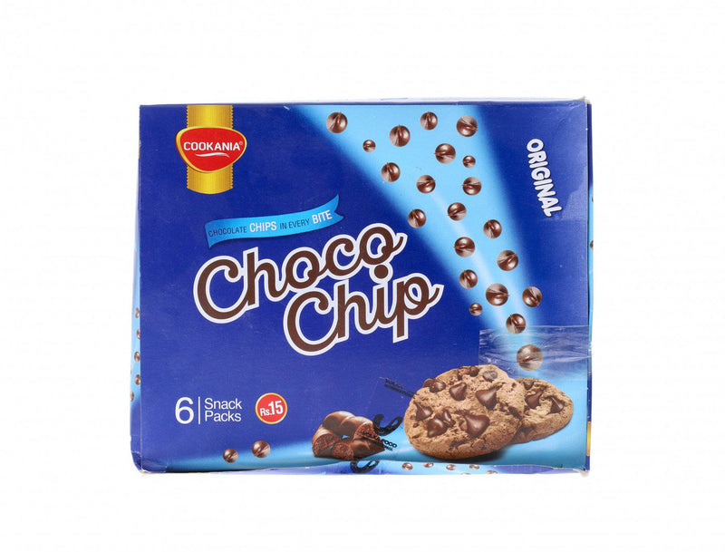 Cookainia Choco Chip Cookies 6 Sanck Packs - HKarim Buksh