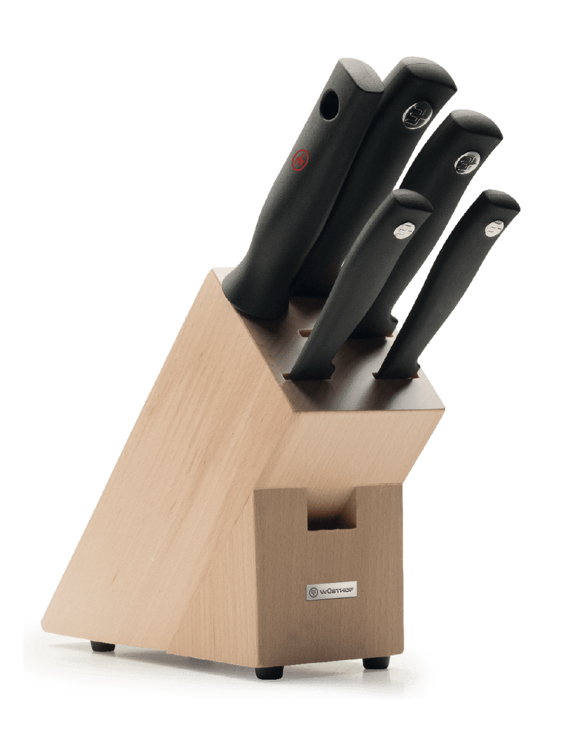 Wüsthof Silverpoint Knife Block with 5 pcs. - HKarim Buksh